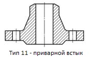 Фланец тип 11